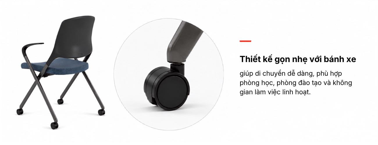 Ghế gấp lưng nệm TANGO ETG72.GM