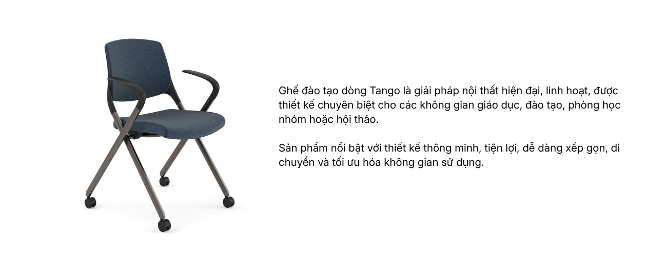 Ghế gấp lưng nệm TANGO ETG72.GM