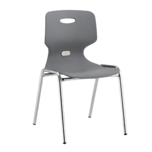 Ghế Hipack 4 Chân Cố Định - Ghi