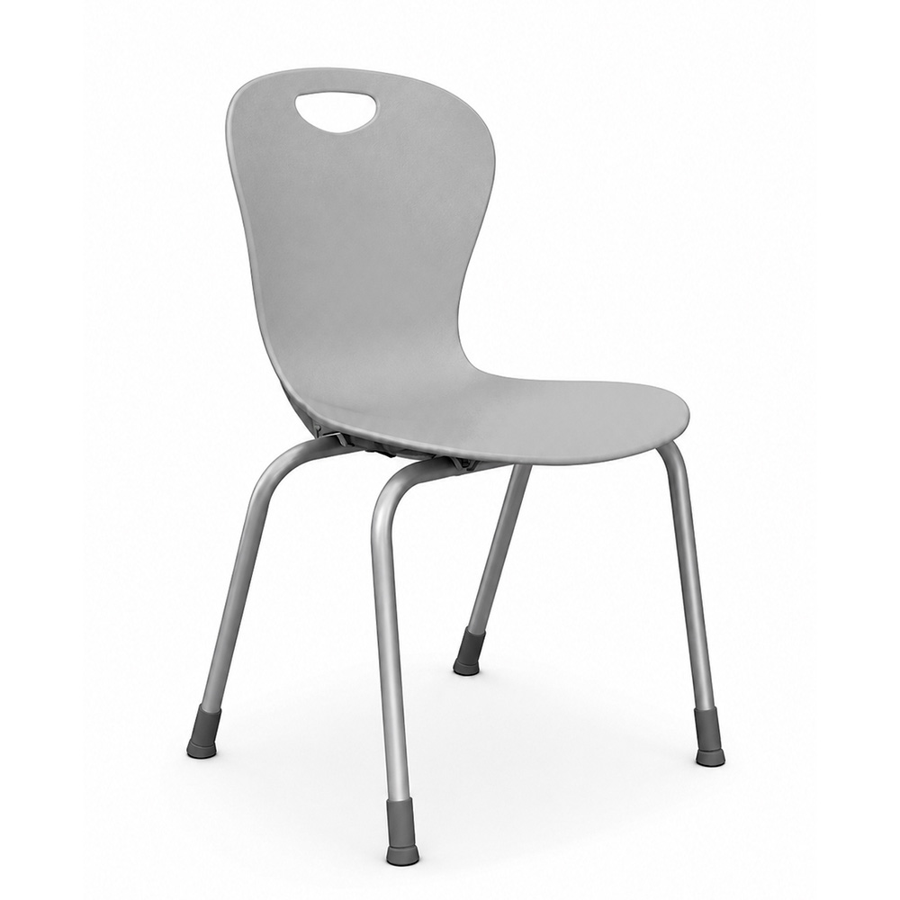Ghế Maya 4 Chân Cố Định MYC 010M - Ghi