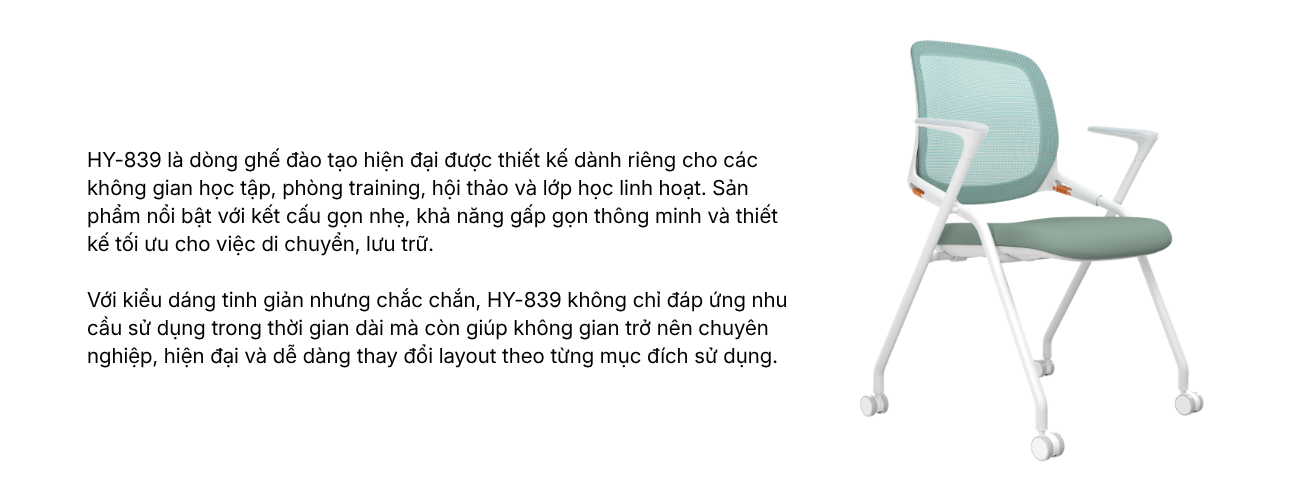 Ảnh tổng quan GHẾ BALLET HY