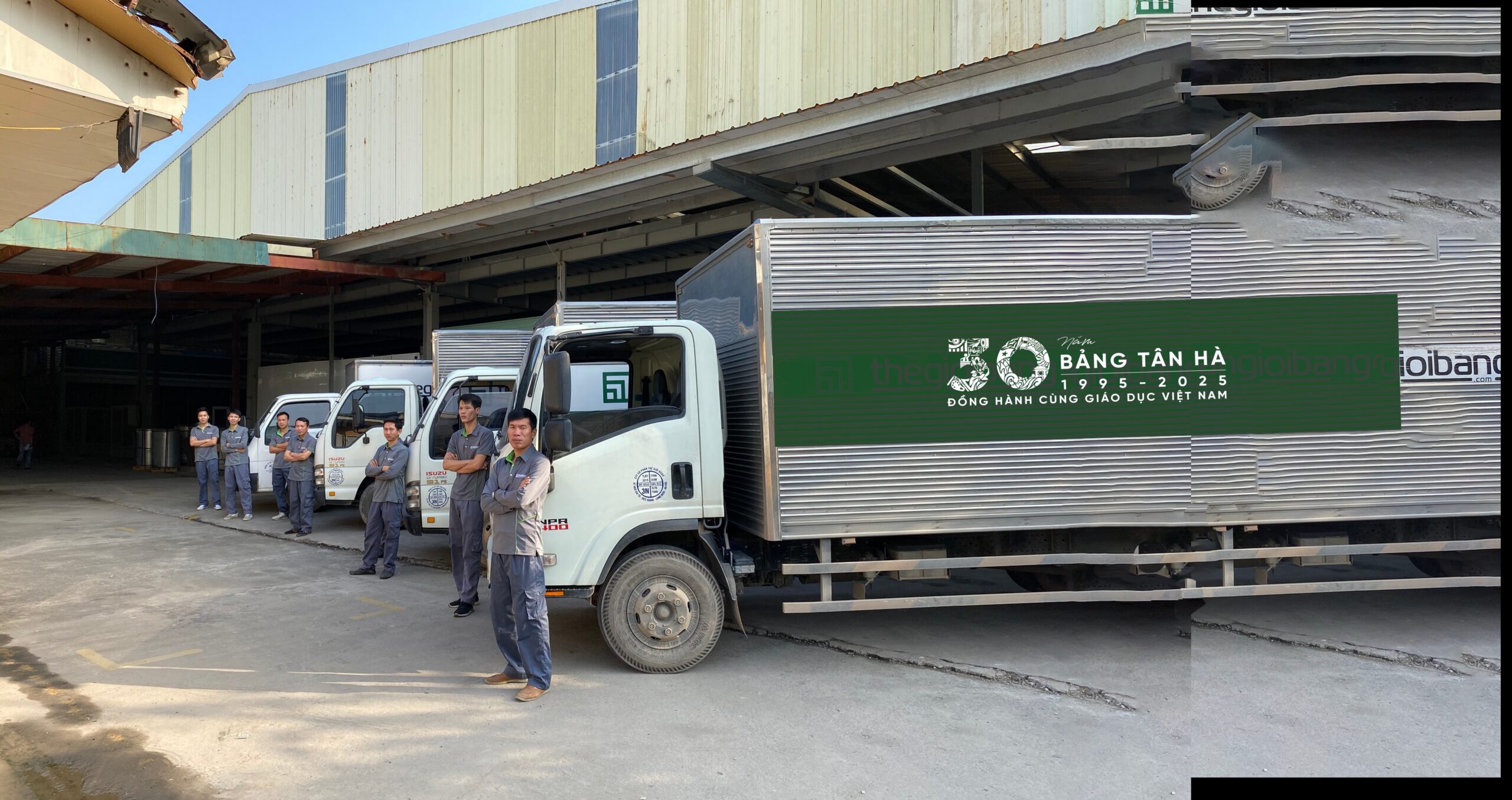 Đội xe giao hàng toàn quốc