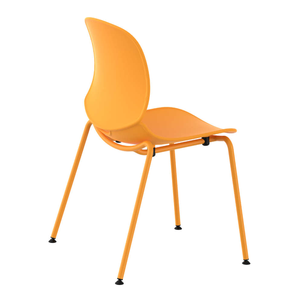 Ghế Nira 4 Chân Cố Định Nr 010M - Vàng